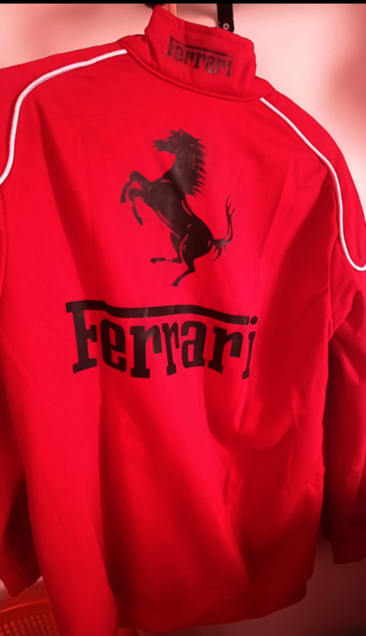 Red Ferrari F1 Racing Jacket Amazing Looking