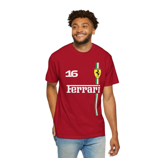 Vintage Ferrari Graphic Tee – Motorsport Legend Edition