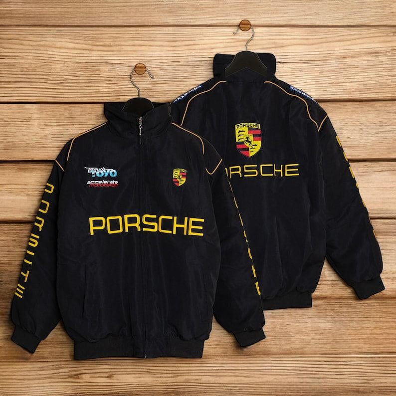 Porsche F1 Vintage Racing Printed Jacket – Classic Motorsport Wear