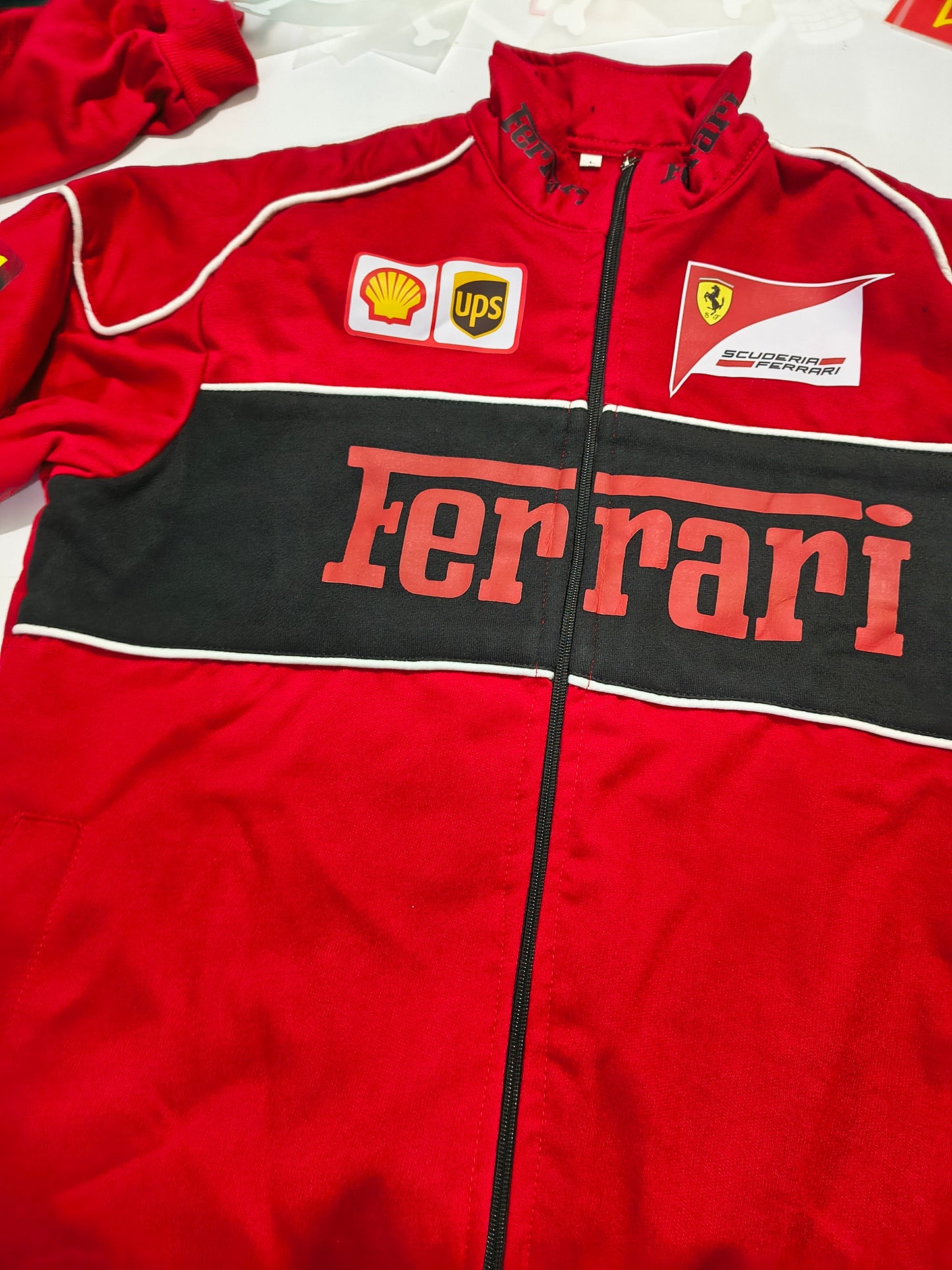 Red Ferrari F1 Racing Jacket Amazing Looking
