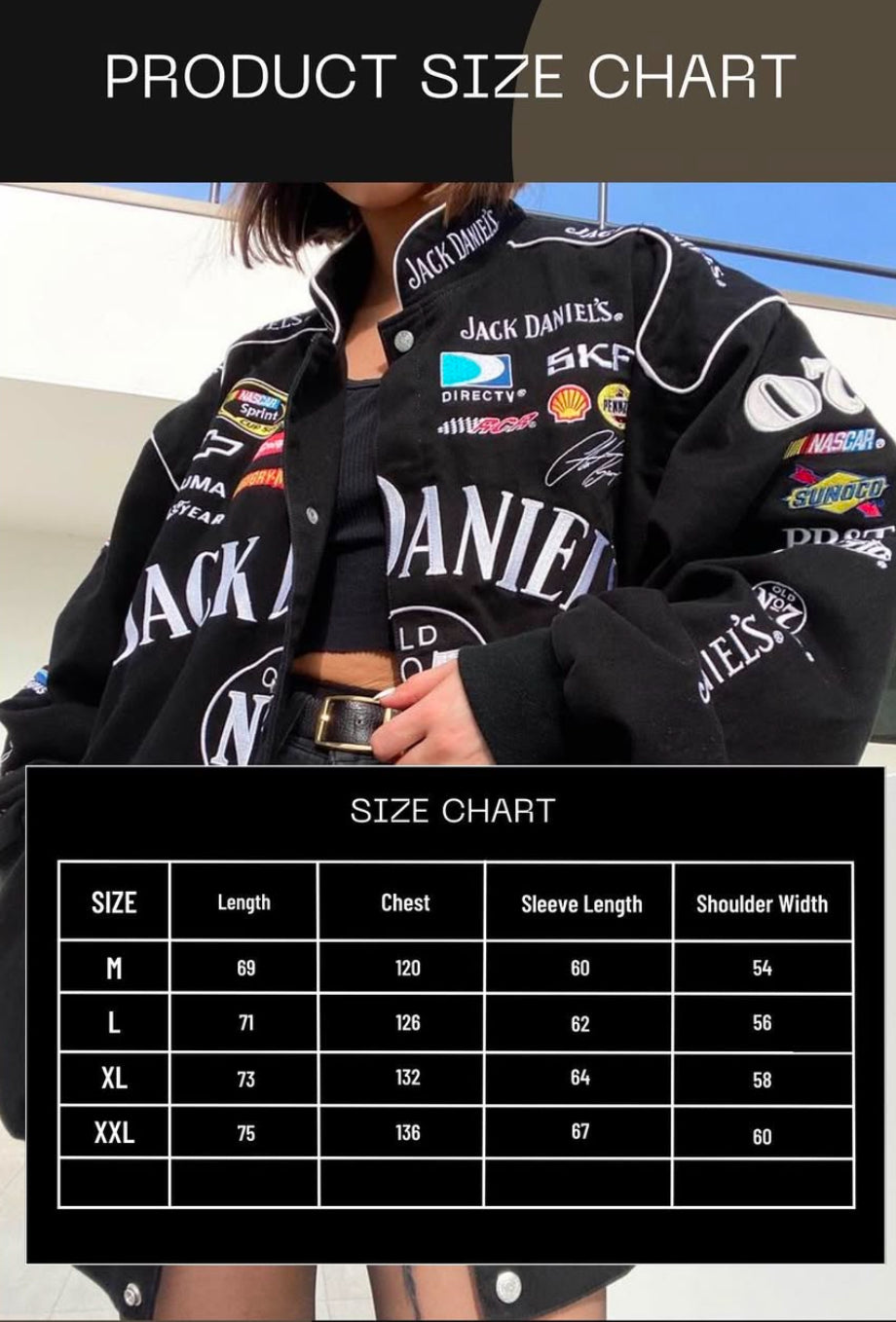 Jack Daniels Legacy Streetwear Edition DTF Printed