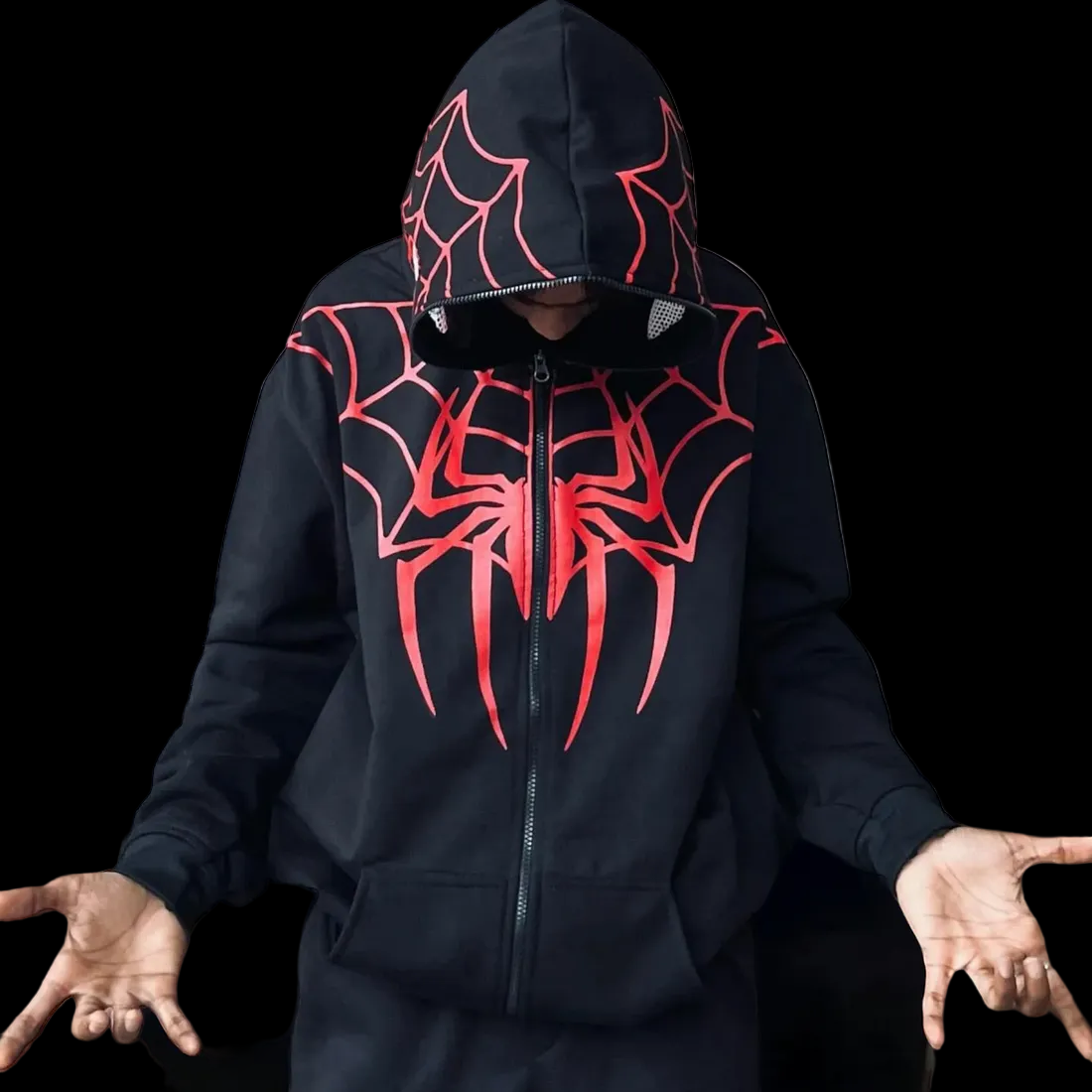 Spider-Man Printed Hooded Sweatshirt – Casual Wear