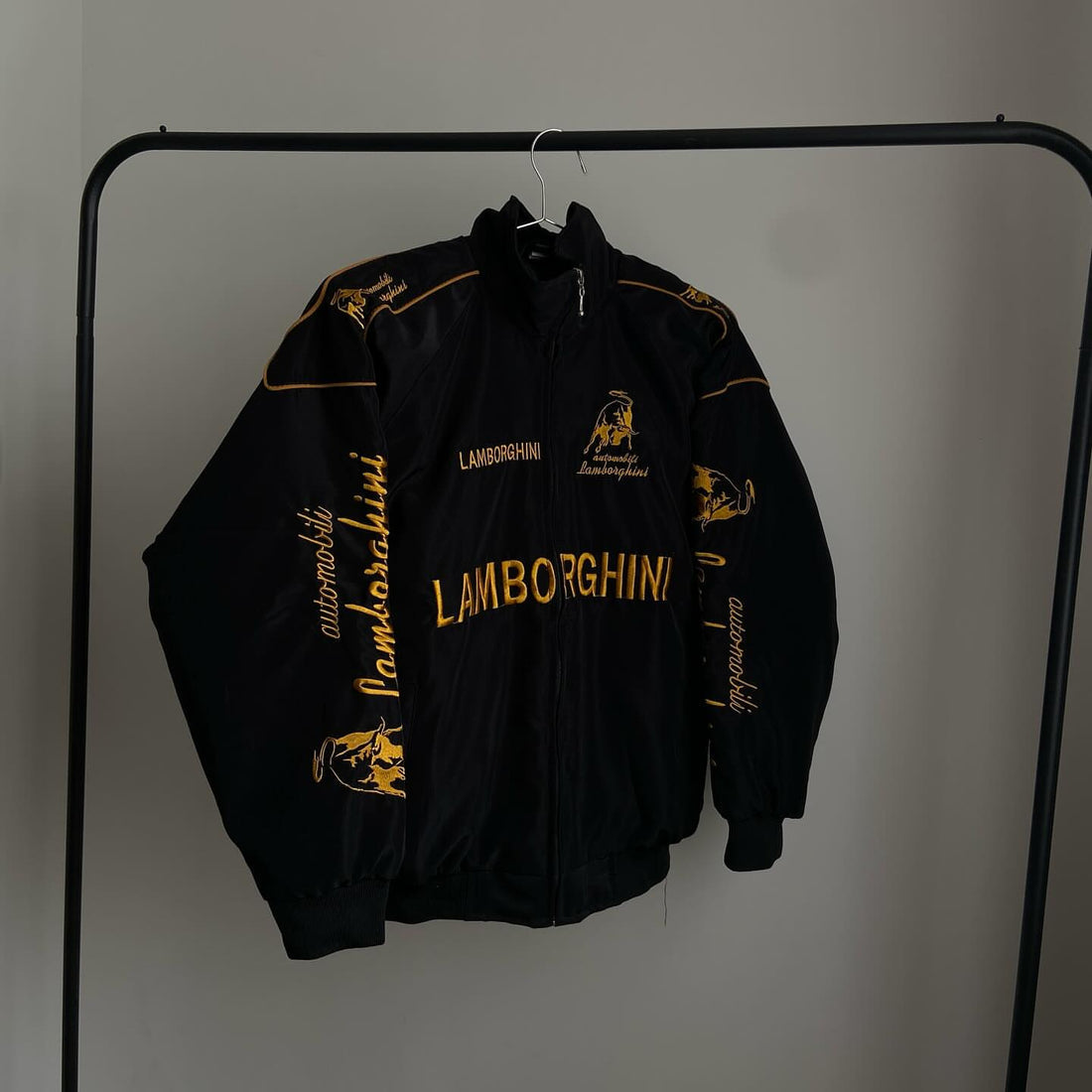 Lamborghini Unisex Retro Racing Embroidered Jacket