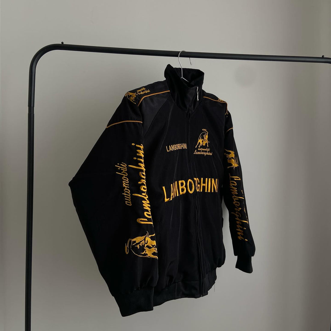 Lamborghini Unisex Retro Racing Embroidered Jacket
