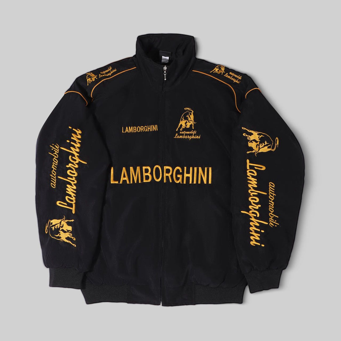 Lamborghini Unisex Retro Racing Embroidered Jacket
